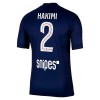 Maillot de Foot Paris Saint-Germain Hakimi 2 Domicile 2025-26